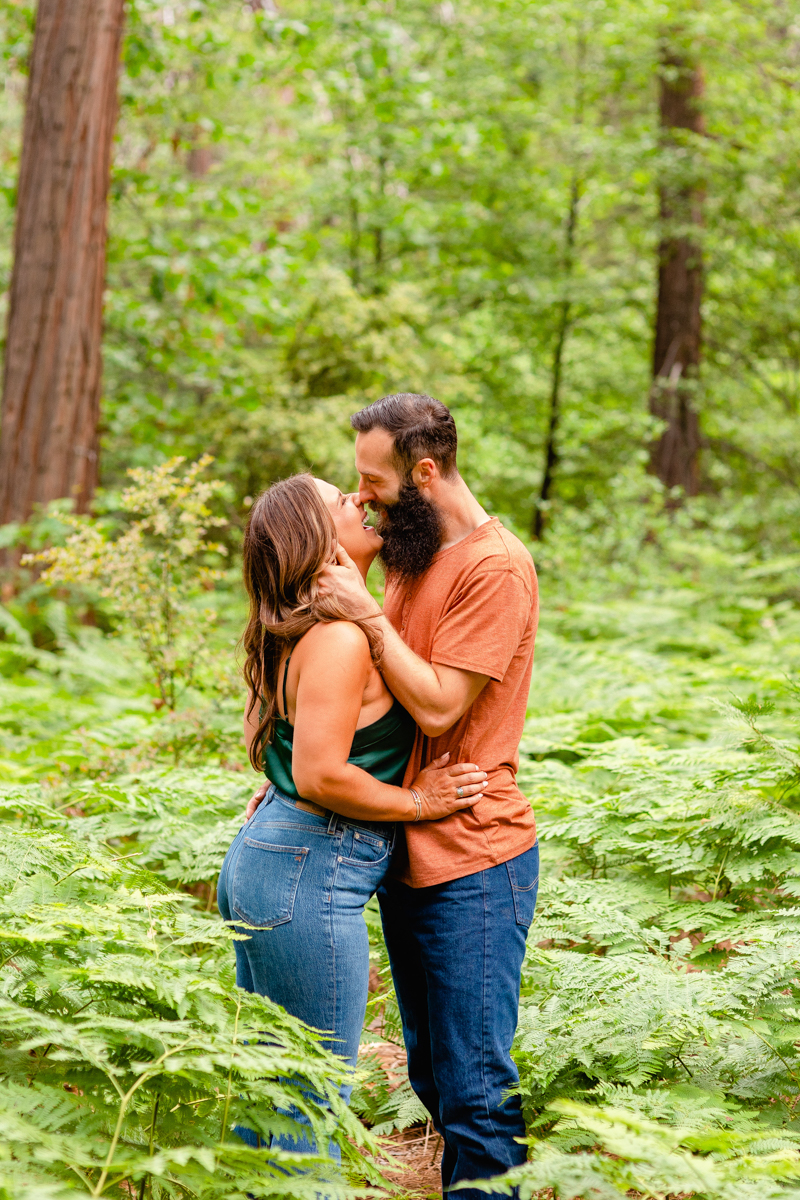 Engagement session in Yosemite Valley.